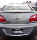 chrysler sebring 2009 gray sedan flex fuel 6 cylinders front wheel drive 4 speed automatic 45344