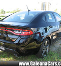 dodge dart 2013 black sedan rallye gasoline 4 cylinders front wheel drive shiftable automatic 33912