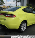 dodge dart 2013 lt  green sedan rallye gasoline 4 cylinders front wheel drive automatic 33912