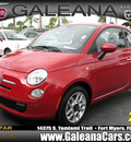 fiat 500 2013 red hatchback pop gasoline 4 cylinders front wheel drive automatic 33912