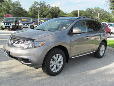 nissan murano 2012 gray suv sl gasoline 6 cylinders front wheel drive automatic 33884