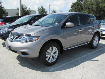 nissan murano 2012 gray suv s gasoline 6 cylinders front wheel drive automatic 33884