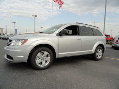 dodge journey 2013 grey suv se gasoline 4 cylinders front wheel drive shiftable automatic 60915