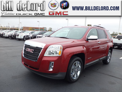 gmc terrain 2013 red suv sle 2 gasoline 4 cylinders front wheel drive automatic 45036