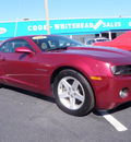 chevrolet camaro 2011 red coupe lt gasoline 6 cylinders rear wheel drive manual 32401