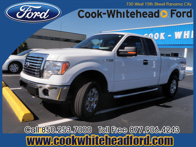 ford f 150 2010 white xlt flex fuel 8 cylinders 4 wheel drive automatic 32401