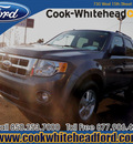 ford escape 2008 gray suv xlt gasoline 6 cylinders all whee drive automatic 32401