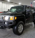 hummer h3 2007 black suv suv gasoline 5 cylinders 4 wheel drive automatic 44060
