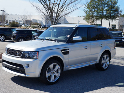 land rover range rover sport 2013 silver suv supercharged gasoline 8 cylinders 4 wheel drive shiftable automatic 27511
