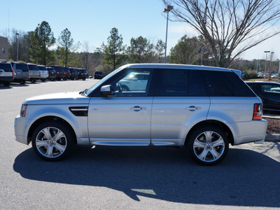land rover range rover sport 2013 silver suv supercharged gasoline 8 cylinders 4 wheel drive shiftable automatic 27511