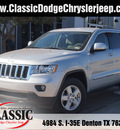 jeep grand cherokee 2013 silver suv laredo gasoline 6 cylinders 2 wheel drive automatic 76210