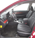 subaru legacy 2012 red sedan 2 5i limited gasoline 4 cylinders all whee drive autostick 55811