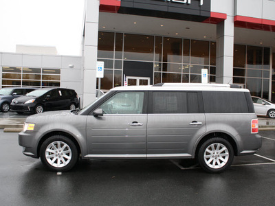 ford flex 2009 gray sel gasoline 6 cylinders front wheel drive automatic 27215