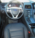 ford taurus 2013 black sedan sel gasoline 4 cylinders front wheel drive automatic 55321