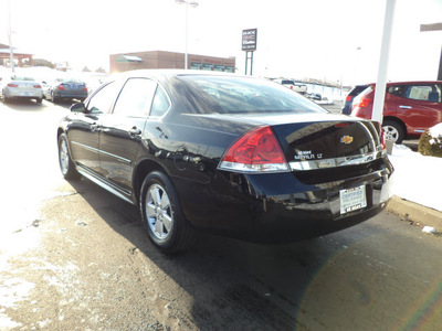 chevrolet impala 2011 black sedan lt flex fuel 6 cylinders front wheel drive automatic 45036