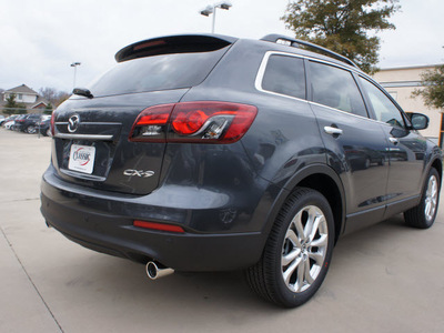 mazda cx 9 2013 gray suv grand touring gasoline 6 cylinders front wheel drive automatic 76210