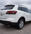 mazda cx 9 2013 white suv touring gasoline 6 cylinders front wheel drive automatic 76210