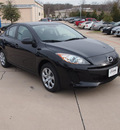 mazda mazda3 2013 black sedan i sport gasoline 4 cylinders front wheel drive automatic 76210