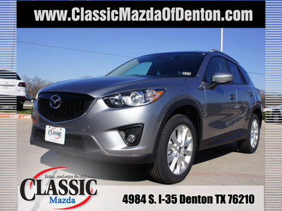 mazda cx 5 2014 silver grand touring gasoline 4 cylinders front wheel drive automatic 76210