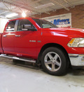 dodge ram 1500 2010 dk  red big horn gasoline 8 cylinders 4 wheel drive automatic 44883