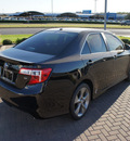 toyota camry 2012 black sedan se sport limited edition gasoline 4 cylinders front wheel drive automatic 76087