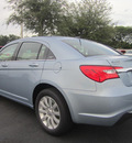 chrysler 200 2013 lt  blue sedan touring gasoline 4 cylinders front wheel drive automatic 33157