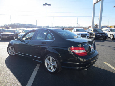 mercedes benz c class 2011 black sedan c300 4matic gasoline 6 cylinders all whee drive automatic 46410