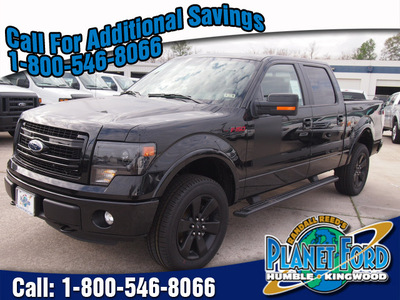 ford f 150 2013 black fx4 flex fuel 8 cylinders 4 wheel drive automatic 77338