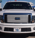 ford f 150 2011 white lariat gasoline 8 cylinders 4 wheel drive shiftable automatic 77338