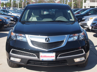 acura mdx 2013 black suv w tech w res gasoline 6 cylinders all whee drive shiftable automatic 77090