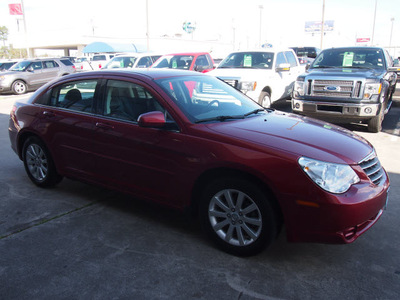 chrysler sebring 2010 red sedan limited gasoline 4 cylinders front wheel drive automatic 77338