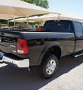 ram ram pickup 2500 2012 black clear coatbr laramie diesel 6 cylinders 4 wheel drive automatic 76087