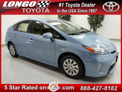 toyota prius 2012 blue hatchback plug in hybrid i 4 cylinders front wheel drive automatic 91731