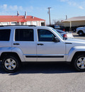 jeep liberty 2009 silver suv sport gasoline 6 cylinders 4 wheel drive automatic 76087