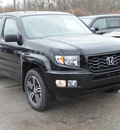 honda ridgeline 2013 black gasoline 6 cylinders 4 wheel drive automatic 46219