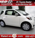 scion iq 2013 white gasoline 4 cylinders front wheel drive automatic 91731