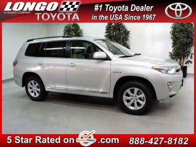 toyota highlander hybrid 2013 silver suv hybrid 6 cylinders all whee drive automatic 91731