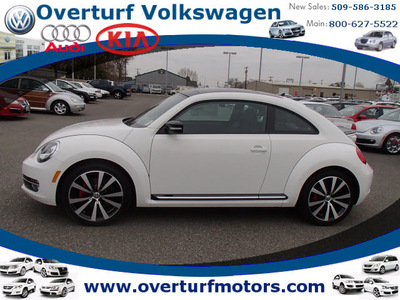 volkswagen beetle 2013 white coupe gasoline 4 cylinders front wheel drive not specified 99336