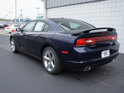 dodge charger 2013 jazz blue pearl sedan gasoline 6 cylinders rear wheel drive shiftable automatic 47130