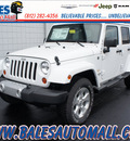jeep wrangler unlimited 2013 white suv gasoline 6 cylinders 4 wheel drive automatic 47130