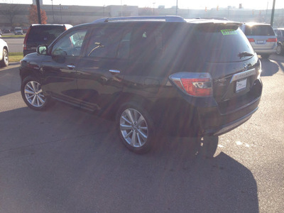toyota highlander hybrid 2009 black suv limited hybrid 6 cylinders all whee drive cont  variable trans  46219