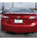 toyota camry 2013 red sedan se gasoline 4 cylinders front wheel drive automatic 46219