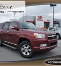 toyota 4runner 2013 03q3salsa red pear suv sr5 gasoline 6 cylinders 4 wheel drive automatic 46219