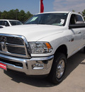 ram 2500 2012 bright wht lone star diesel 6 cylinders 4 wheel drive automatic 77388