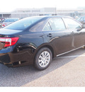 toyota camry 2012 black sedan le gasoline 4 cylinders front wheel drive automatic 77074