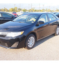 toyota camry 2012 black sedan le gasoline 4 cylinders front wheel drive automatic 77074