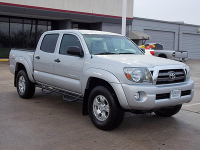 toyota tacoma 2010 silver prerunner v6 gasoline 6 cylinders 2 wheel drive automatic 77074