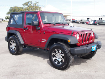 jeep wrangler 2012 red suv sport gasoline 6 cylinders 4 wheel drive automatic 78016