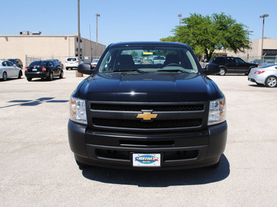 chevrolet silverado 1500 2012 black flex fuel 8 cylinders 2 wheel drive automatic 75075