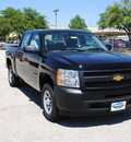 chevrolet silverado 1500 2012 black flex fuel 8 cylinders 2 wheel drive automatic 75075